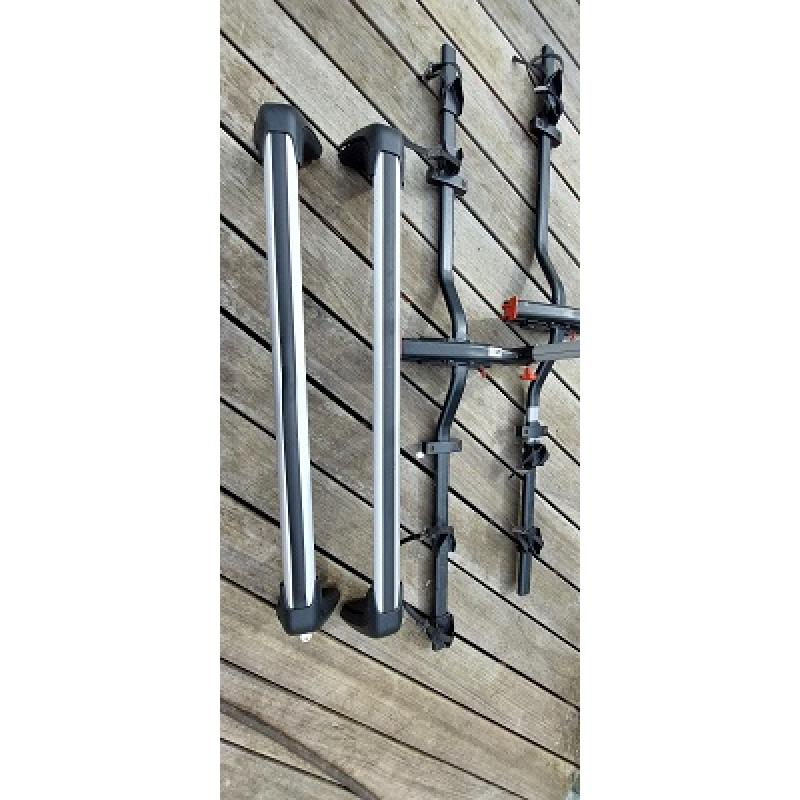 dakdrager met hydraulische fietsdrager BMW1 serie