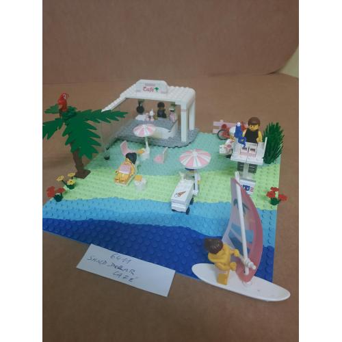 Lego sandbar café