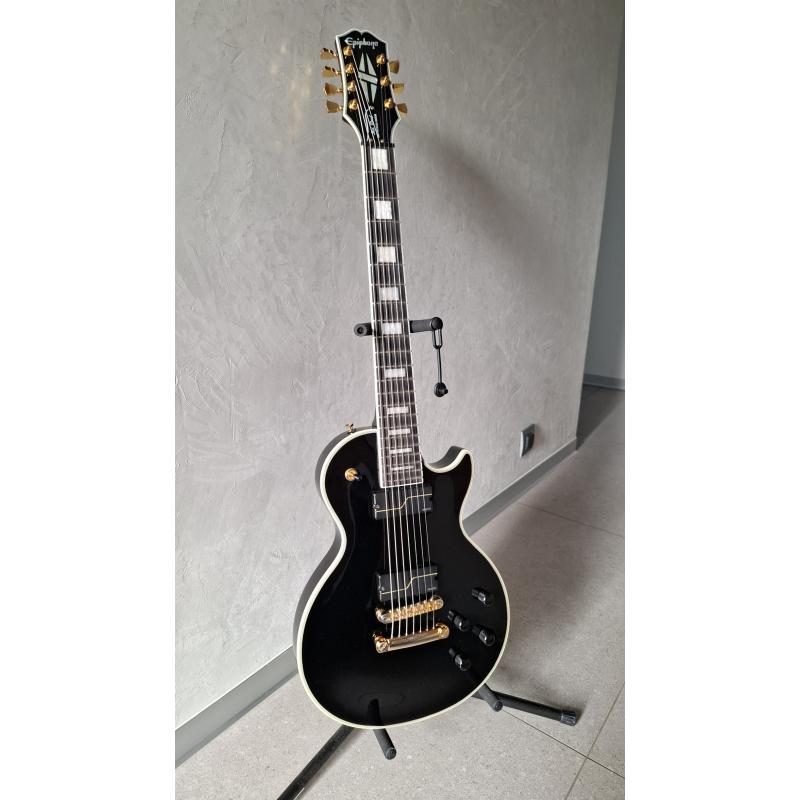 Epiphone Matt Heafy Origins Les Paul Custom 7-String, Ebony