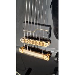 Epiphone Matt Heafy Origins Les Paul Custom 7-String, Ebony