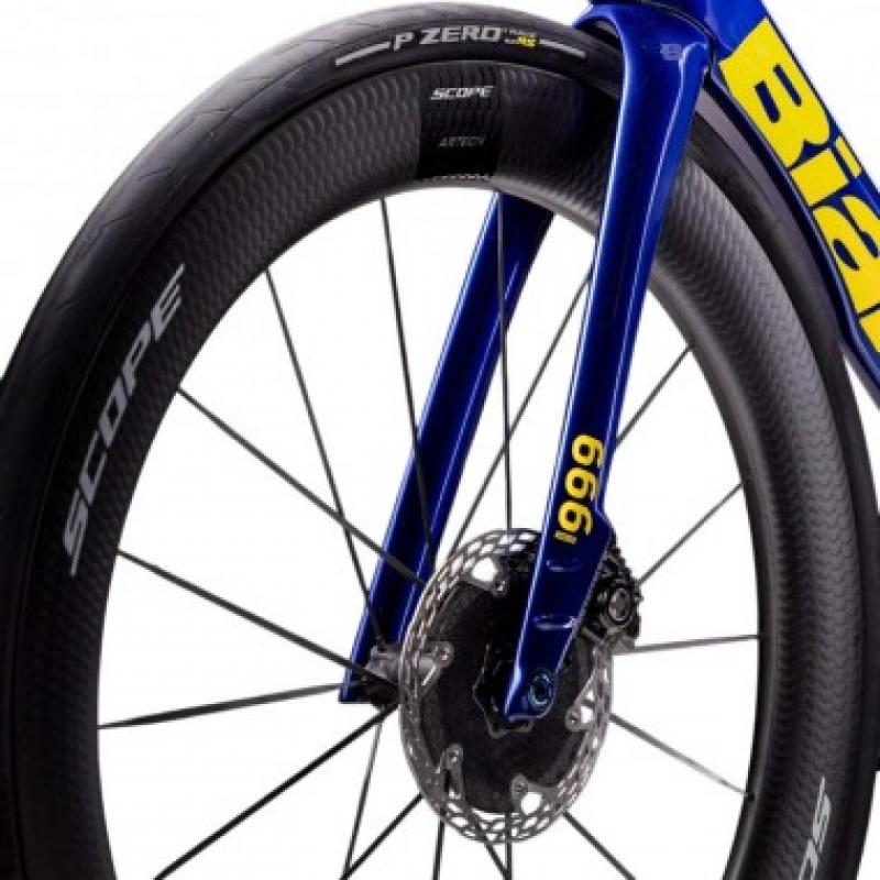 2025 Bianchi OLTRE RC Founder Edition - Blue Italia - Yellow Heritage | KINGCYCLESPORT