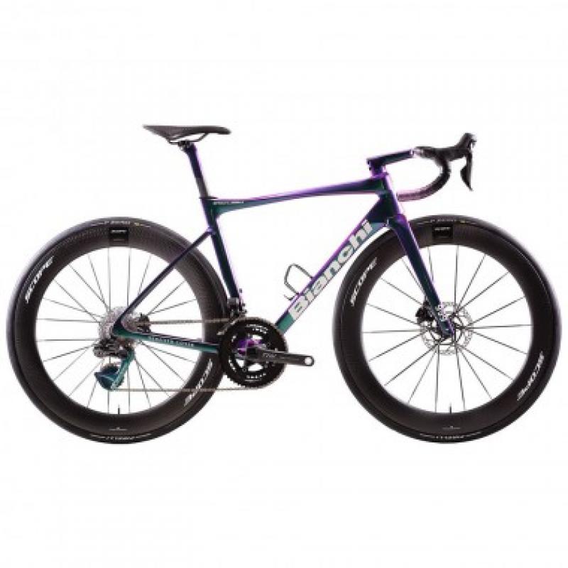 2025 Bianchi Specialissima RC Founder Edition - Celeste Spectrum - White alabaster | KINGCYCLESPORT
