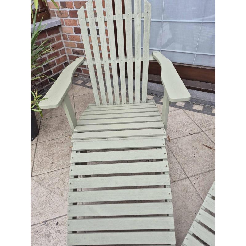 2 originele, Canadese stoelen Big John