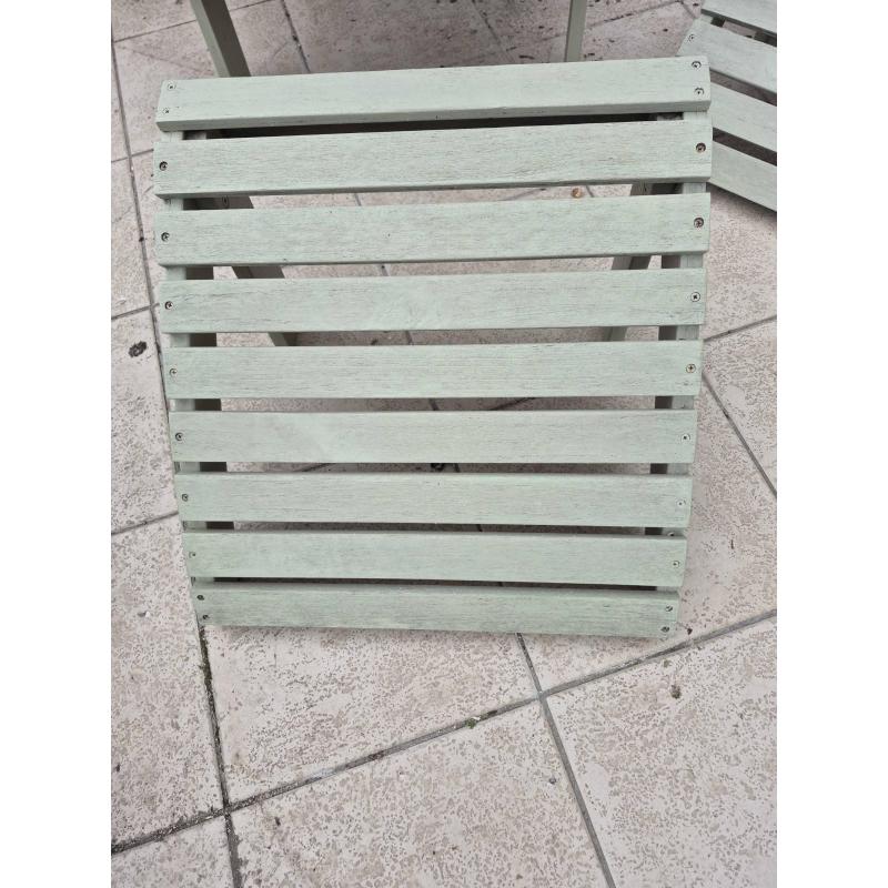 2 originele, Canadese stoelen Big John