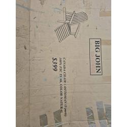 2 originele, Canadese stoelen Big John