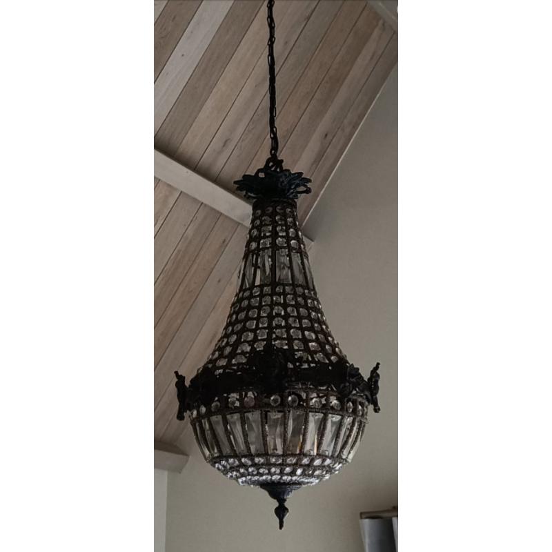 Antieke hangende kroonluchter/luster
