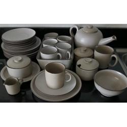 Uniek, handgemaakt servies