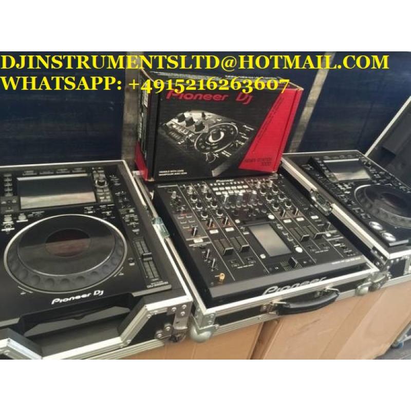 Pioneer DJ 2x Pioneer Cdj-2000Nxs2 & Djm-900Nxs2 Hdj-2000 Mk2 Dj Pakket