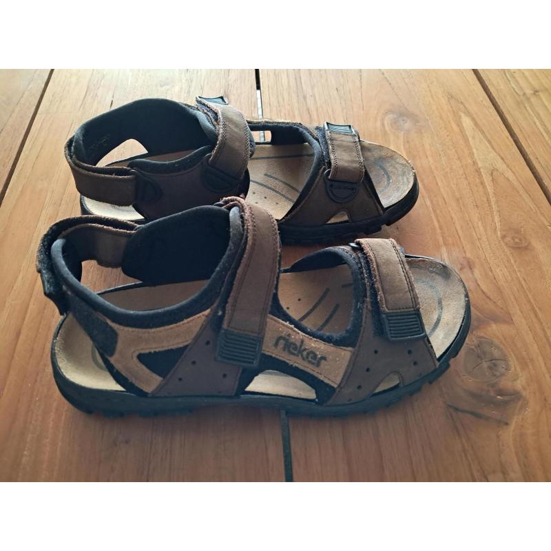Rieker Bruine Sandalen voor heren maat 42