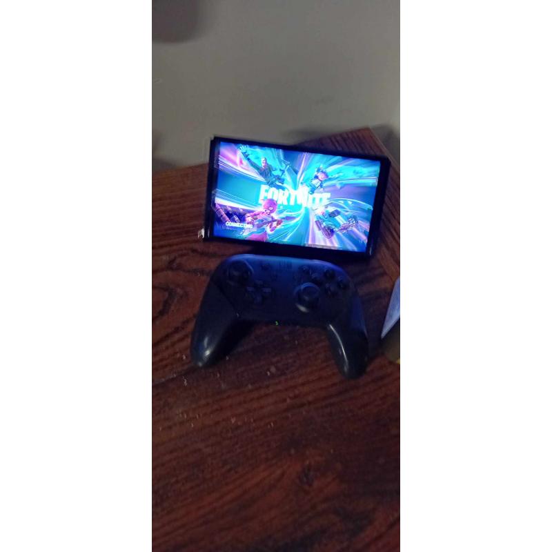 nintendo switch oled  64gb sd kaartje