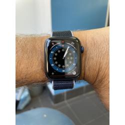 Apple Watch 6 44mm blauw