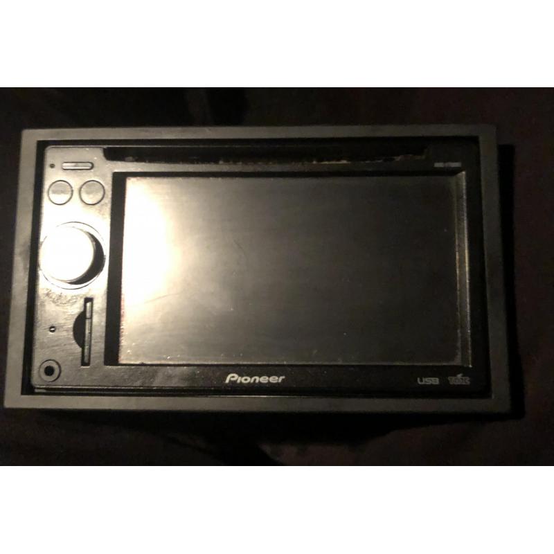 Pioneer avic f700bt dvd scherm