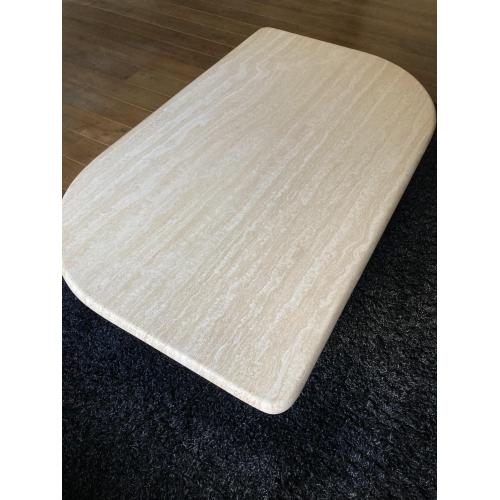 Travertin vintage salontafel