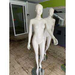 Mannequin poppen kleur wit