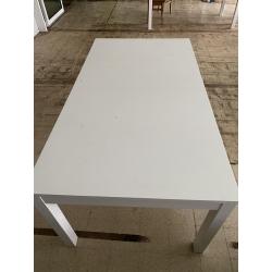 Witte tafel