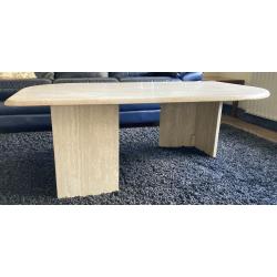 Travertin vintage salontafel