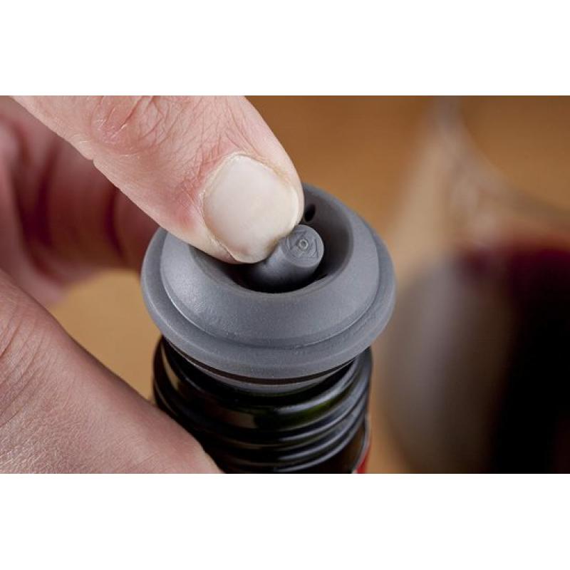 Wine Saver Black (1 pump 2 wine stopper)