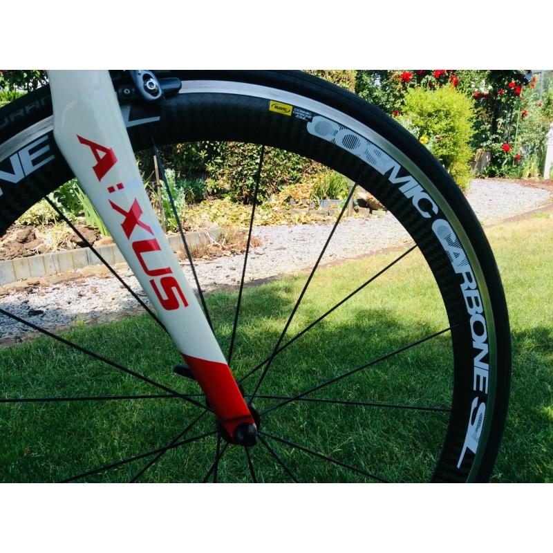 Carbon race fiets