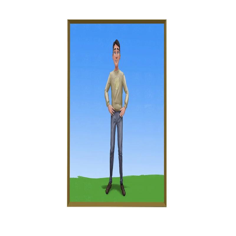 Infinity lachspiegel 50x50cm