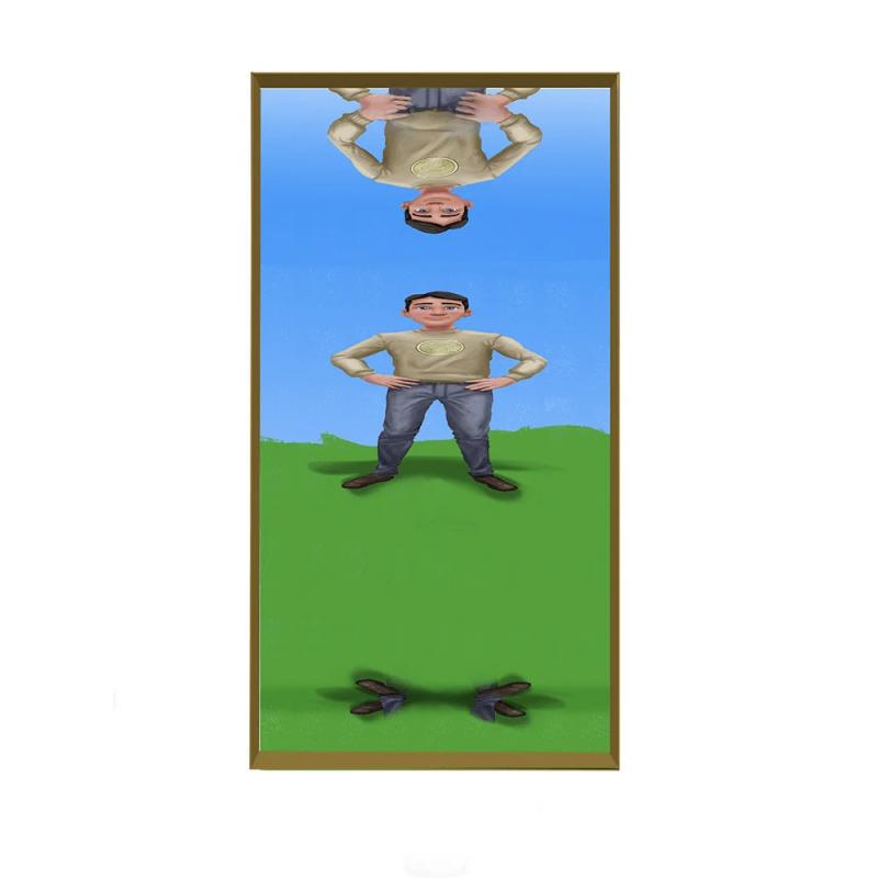 Lachspiegel 60x38cm