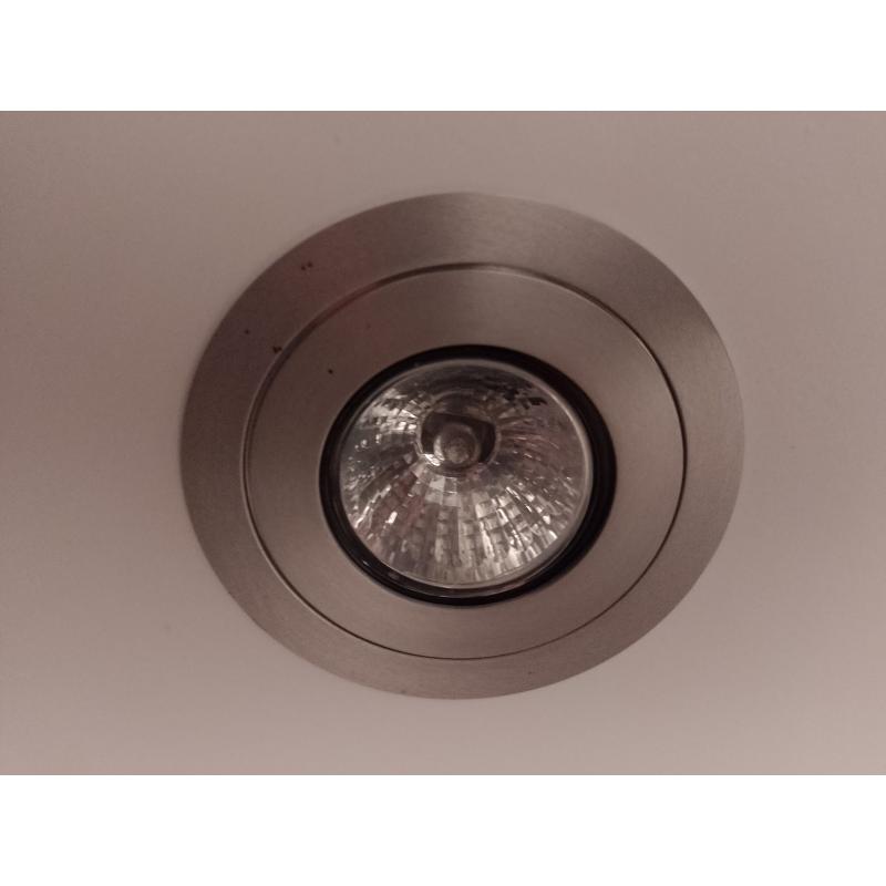 Armaturen in RVS voor inbouwspots