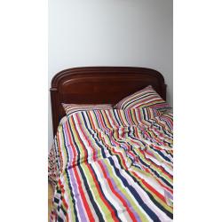 houten bed