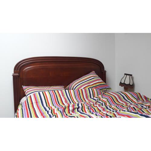 houten bed