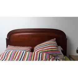 houten bed