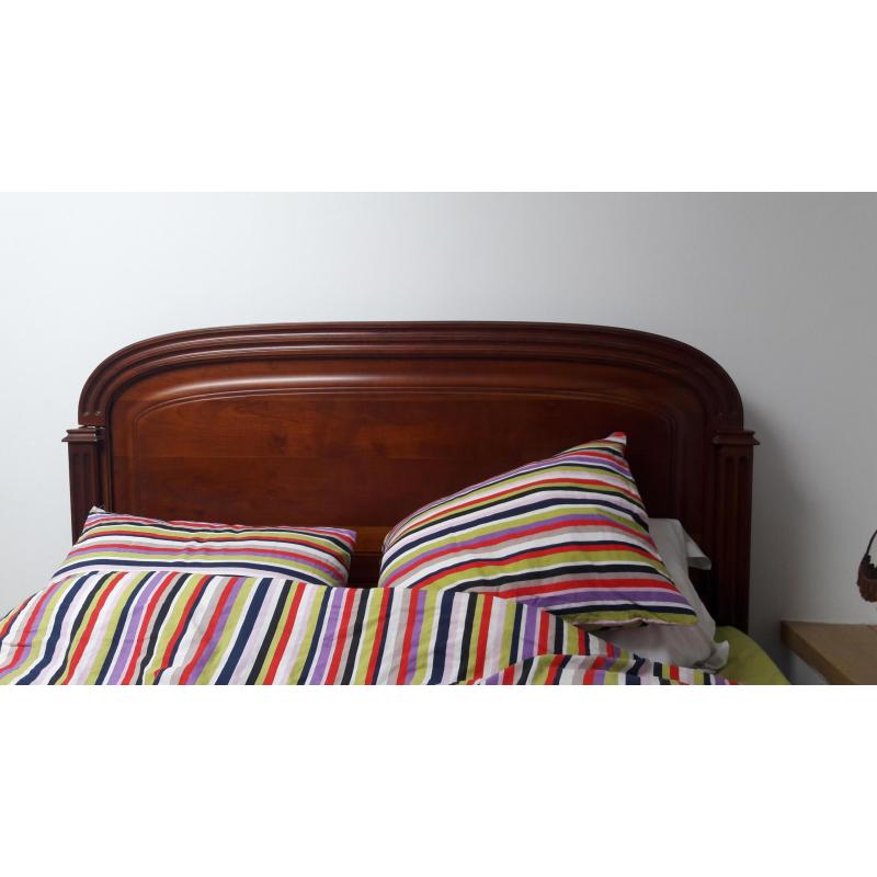 houten bed