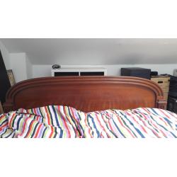 houten bed