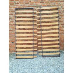 houten bed