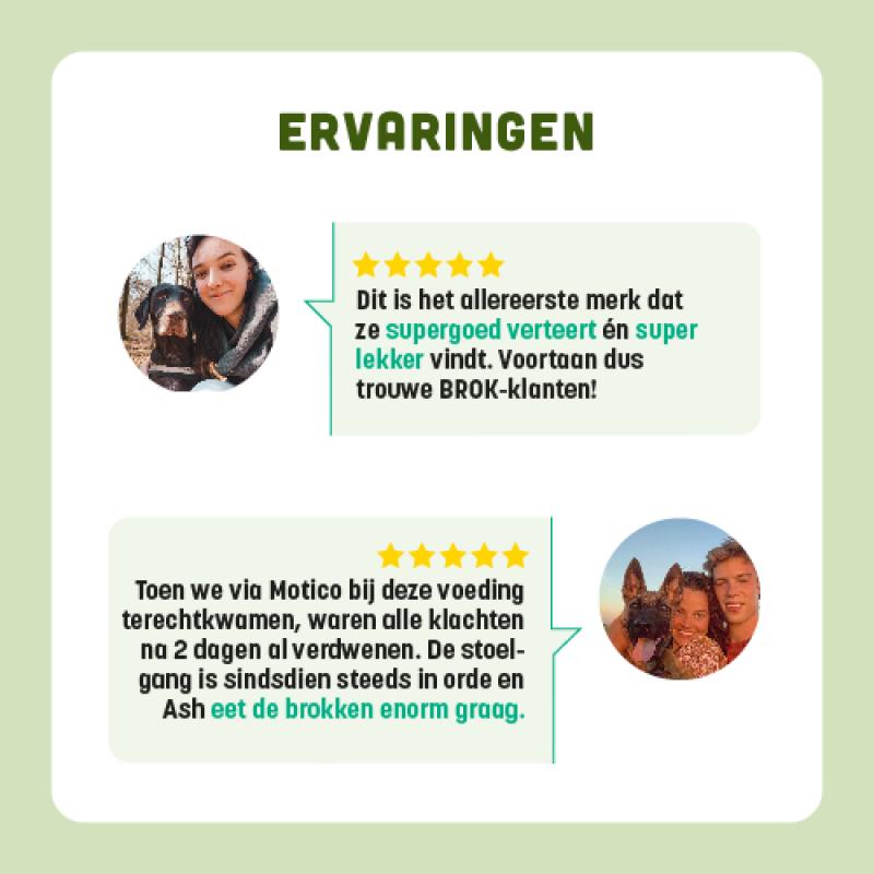 Graanvrije hondenbrokken van BROK - Lam & munt