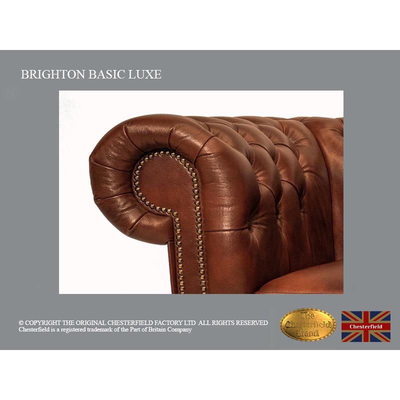 Chesterfield 2 zits Brighton Basic Luxe Cloudy Carmel