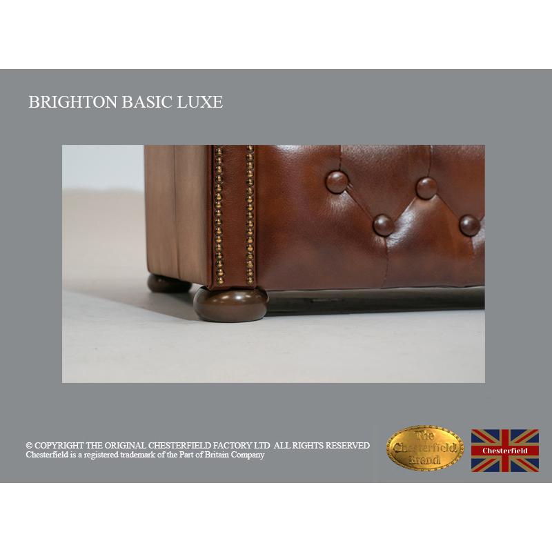 Chesterfield 2 zits Brighton Basic Luxe Cloudy Carmel
