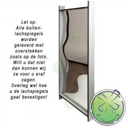 Buitengeschikte lachspiegels in composiet - te koop