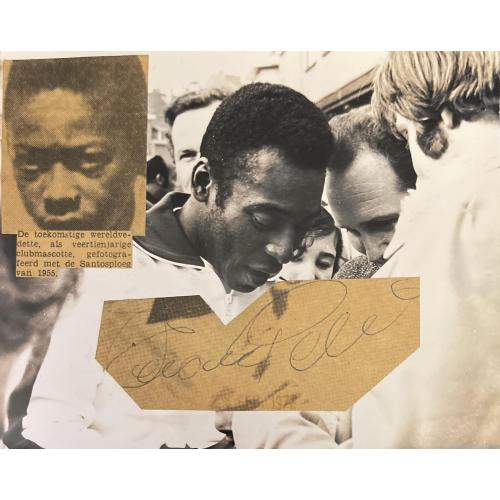 Authentieke handtekening van Pelé