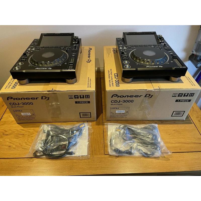 AlphaTheta XDJ-AZ, AlphaTheta OMNIS-DUO, Pioneer  OPUS-QUAD, Pioneer XDJ-RX3, Pioneer XDJ-XZ, Pioneer DDJ-FLX10,  Pioneer DDJ-REV7, Pioneer CDJ-3000, Pioneer DJM-A9, AlphaTheta Euphonia , Pioneer CDJ-2000NXS2, Pioneer DJM-900NXS2, Pioneer DJM-V10