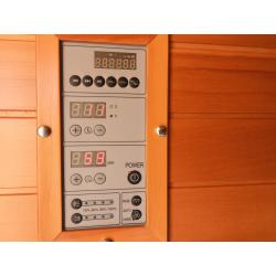 infrarood/magnesium oxide stralers sauna nieuwstaat 4pers.