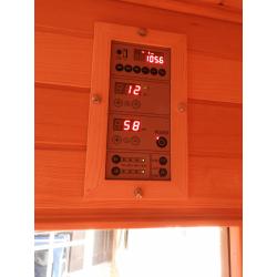 infrarood/magnesium oxide stralers sauna nieuwstaat 4pers.