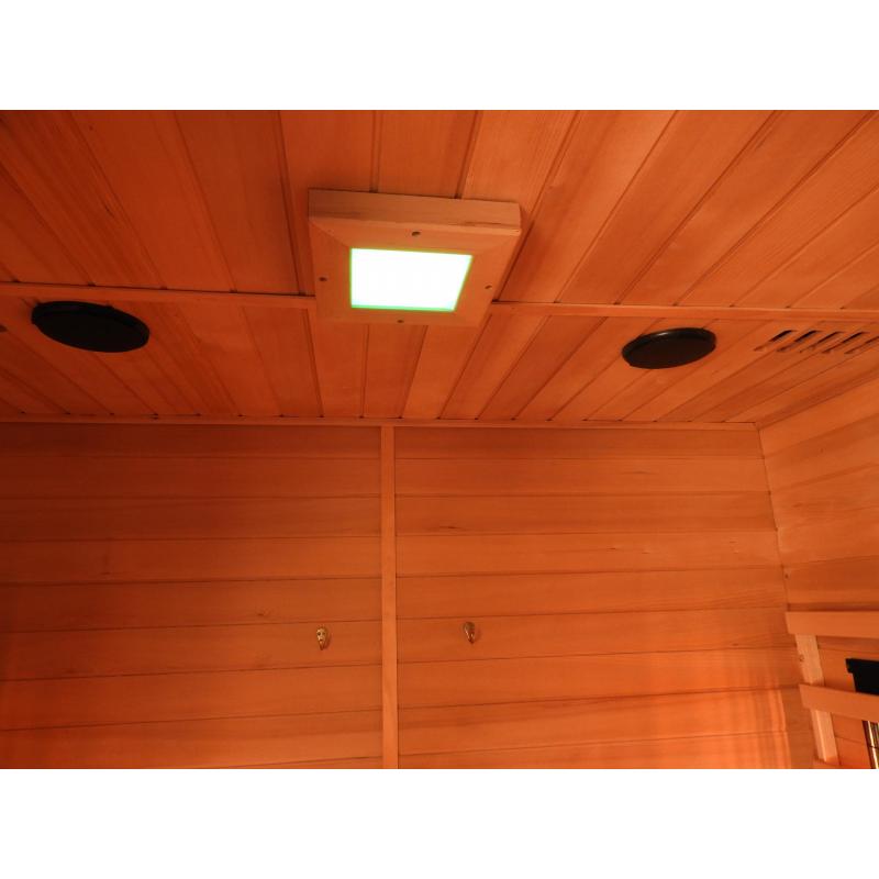 infrarood/magnesium oxide stralers sauna nieuwstaat 4pers.