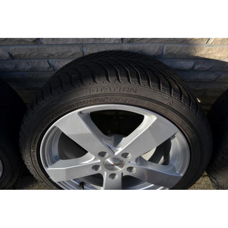 Te Koop : 4 Alu Velgen met winterband
