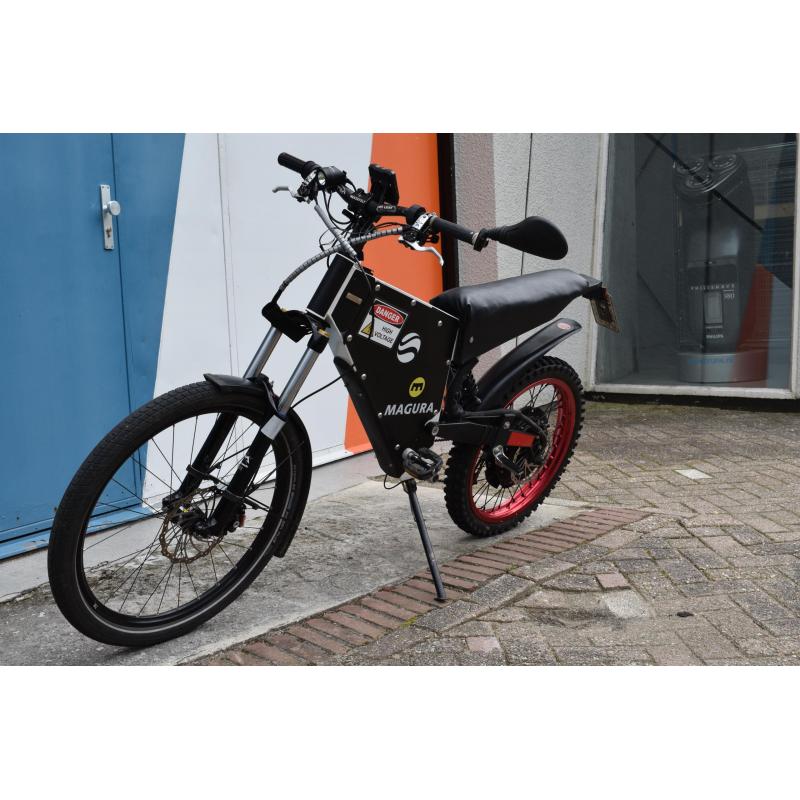Qulbix Q76R Elektrische Fiets/Brommer MTB Allroad 5kW