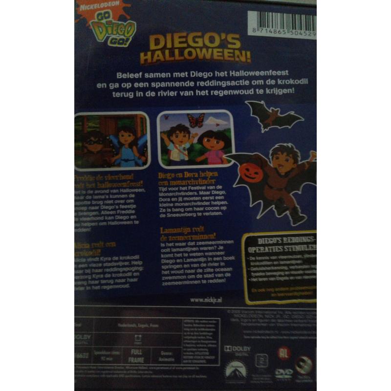 Diego’s Halloween  (Taalinstellingen Nederlands, Frans en Engels)