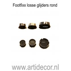 Footfixx losse glijders rond