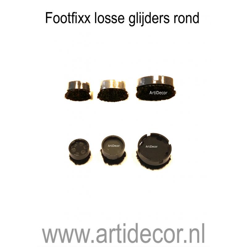 Footfixx losse glijders rond