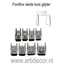 Footfixx slede buis glijder