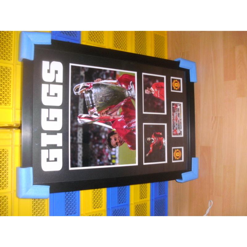 RYAN GIGGS FRAMED PICTURE