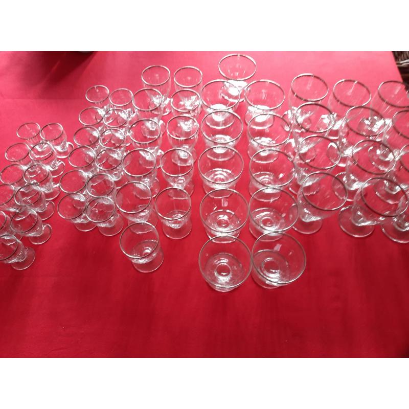 Kristallen glazen set