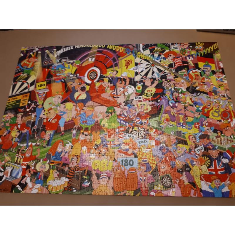 Puzzels merk king 1000 stuks