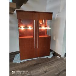Wijnkast met verlichting